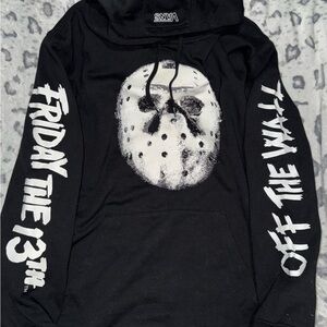 Vans Off the Wall Friday the 13th Hoodie (glow in the dark)